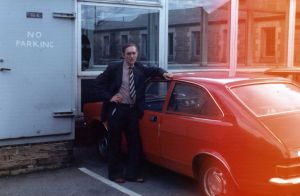 John Haworth with his Marina Coupe